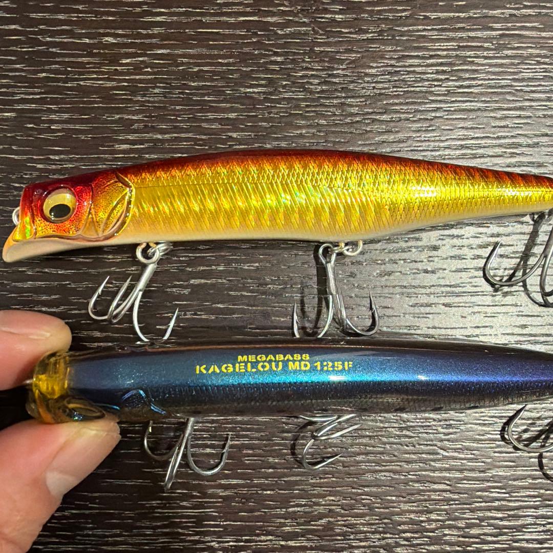 メガバス　カゲロウMD 125F カゲロウ124F キリンジ 90 120