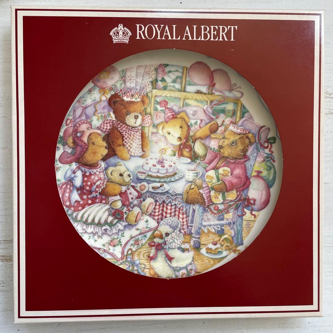希少！ロイヤルアルバートTeddy Bear Tales 飾り皿1994年3枚