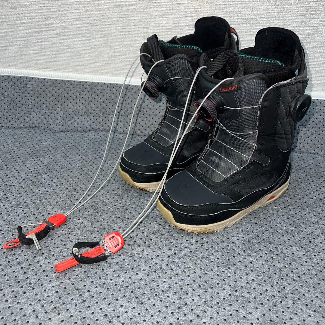 BURTON レディース 23cm LIMELIGHT DUALBOA WIDE