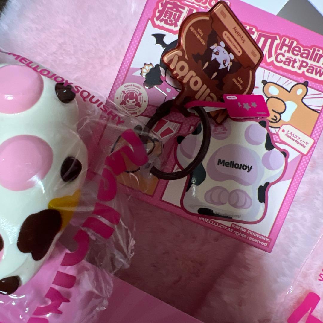 Mellojoy スクイーズ　癒しの猫爪　ミケ