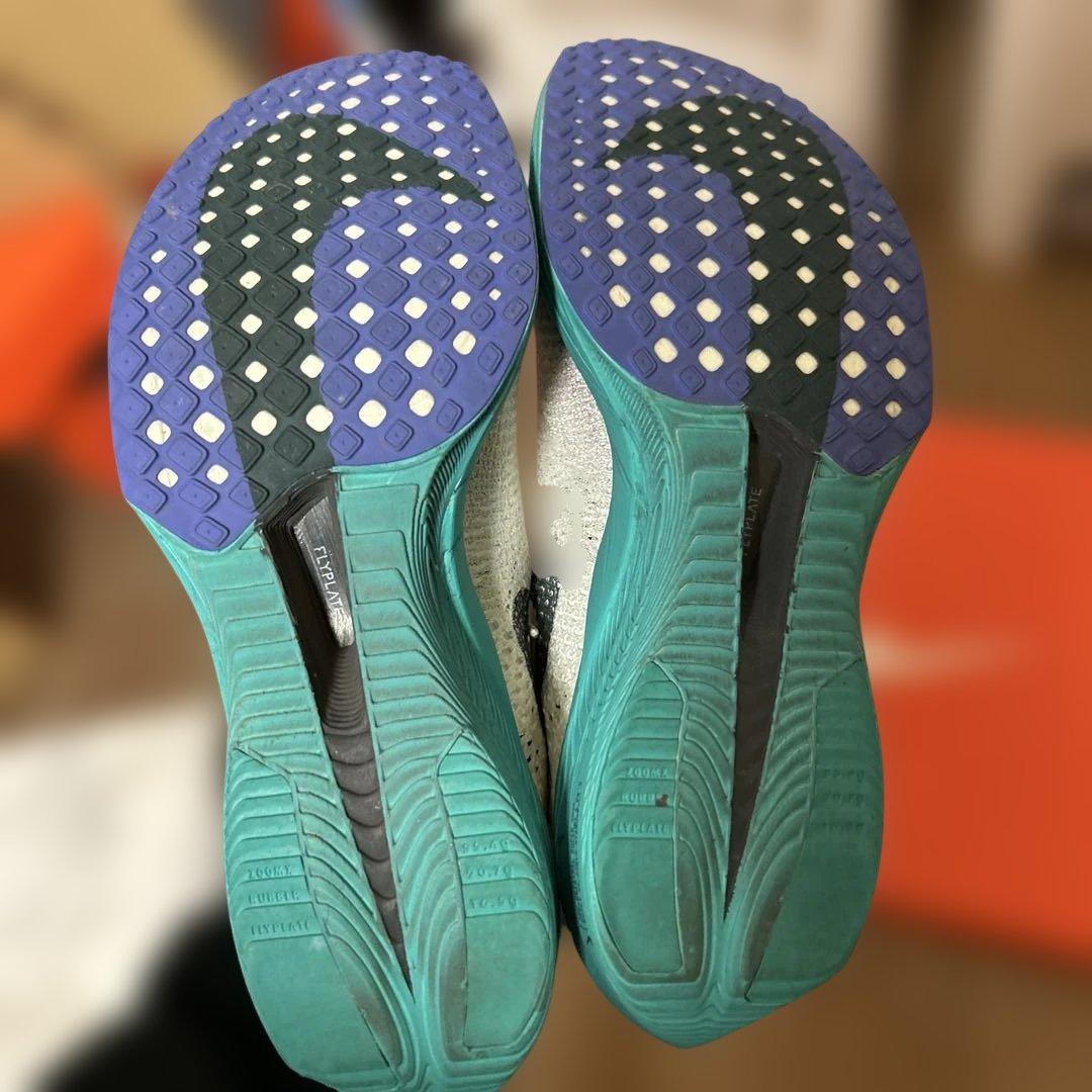 Nike ヴェイパーフライ3 25.5 ホワイト/ターコイズ