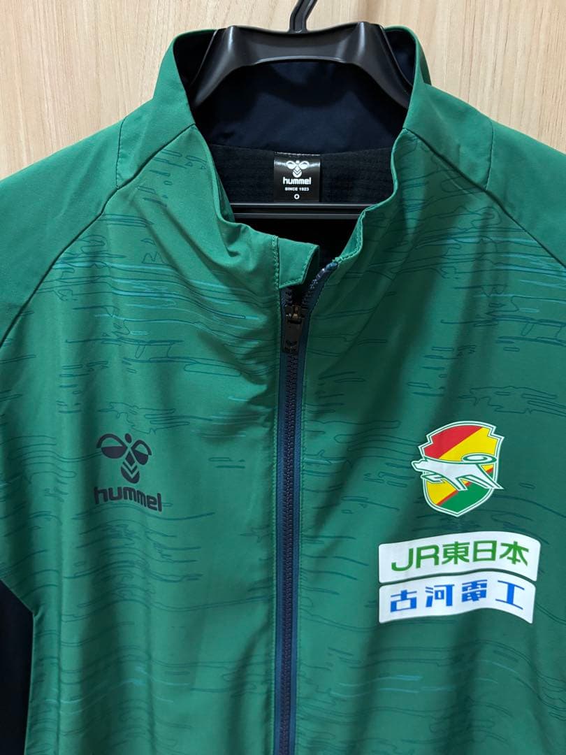 hummel ジェフユナイテッド千葉 ウーブンジャケット Oサイズ