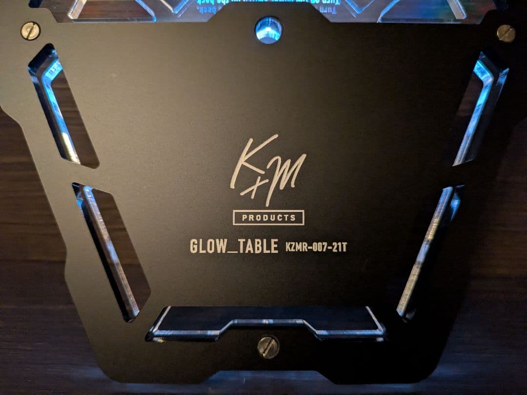 わ*ン様 【 kaze_to_mori 】GLOW_TABLE エッジスタンド用