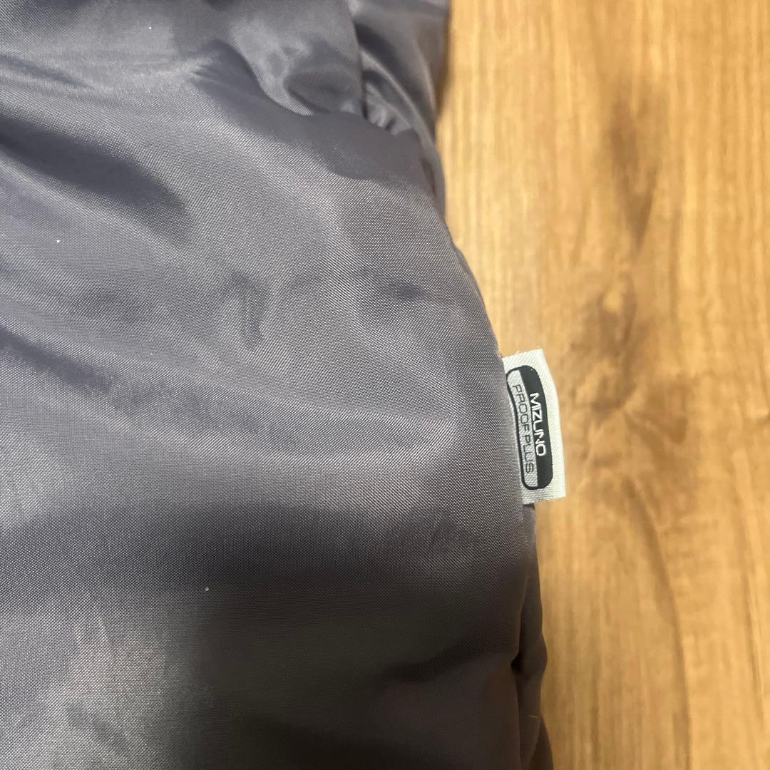 Mizuno ネイビー ダウンベンチコート Sサイズ　ダウン＆フェザー　ミズノ