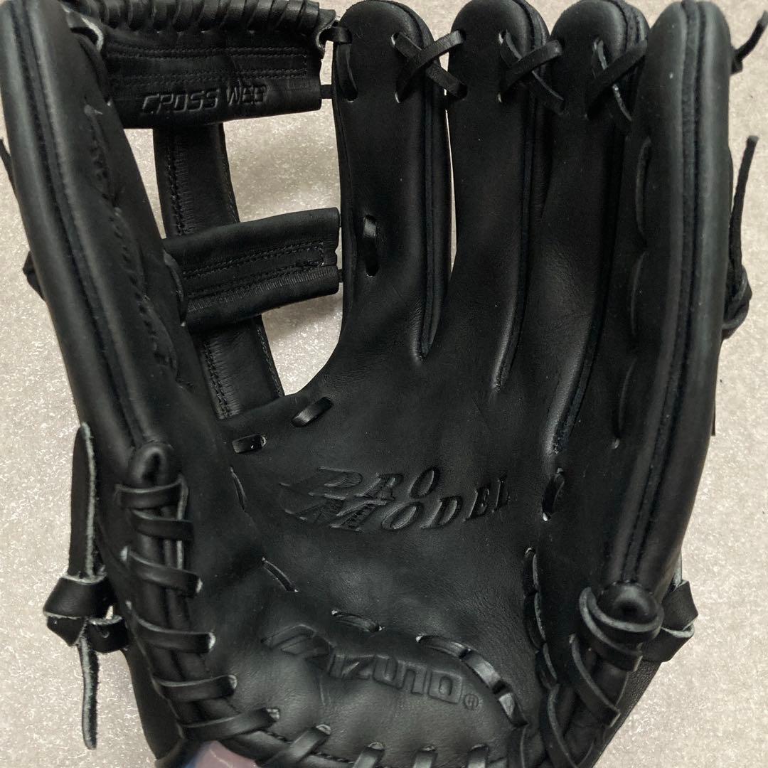 ミズノ 青ビュー 一般 大人用 軟式 野球 グローブ グラブ 状態良好品