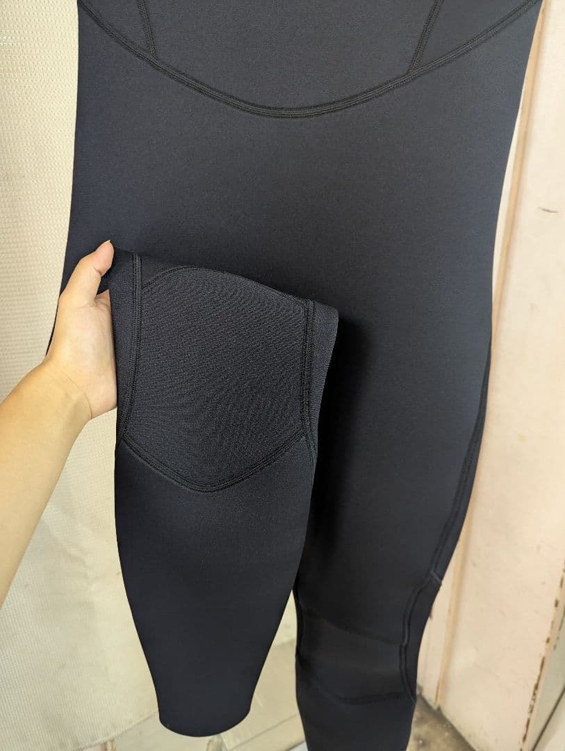 ZEAK ブラック ロングジョンウェットスーツ　LW