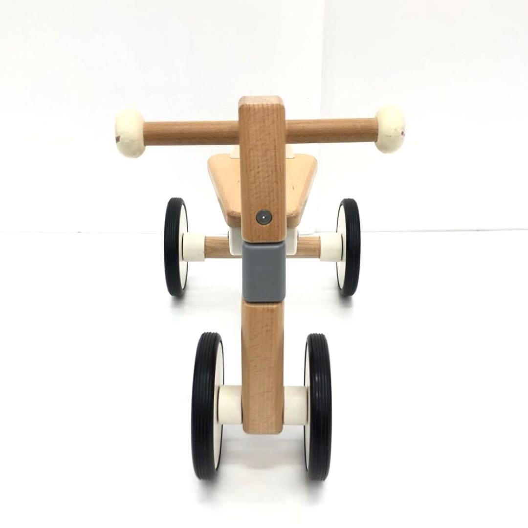 Bornelund ボーネルンド　木の四輪バイク　bajocycle グレー