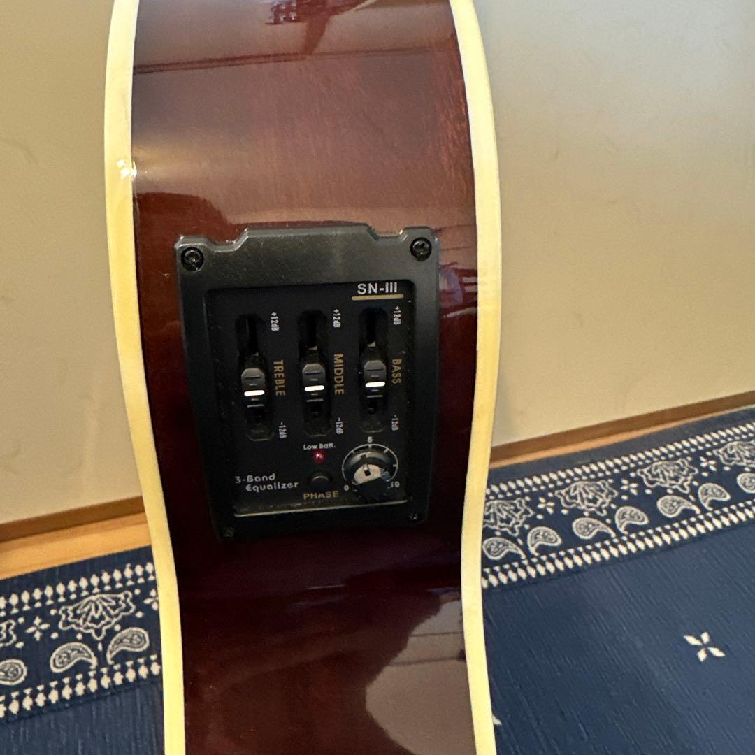 SN-III アコースティックギター サンバースト