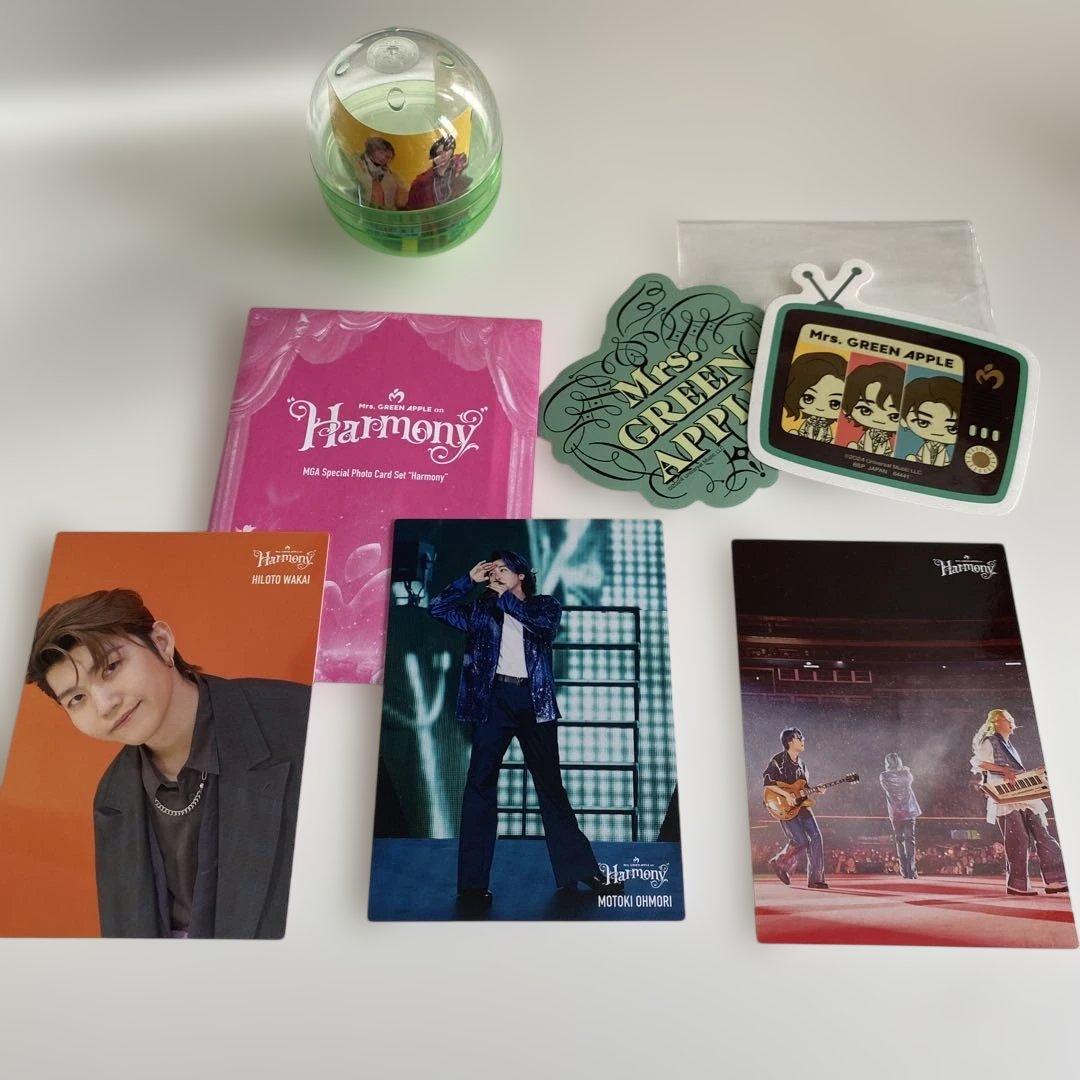 未使用　ミセス　Harmony グッズ (シュシュ、ピンバッジ他9点)セット