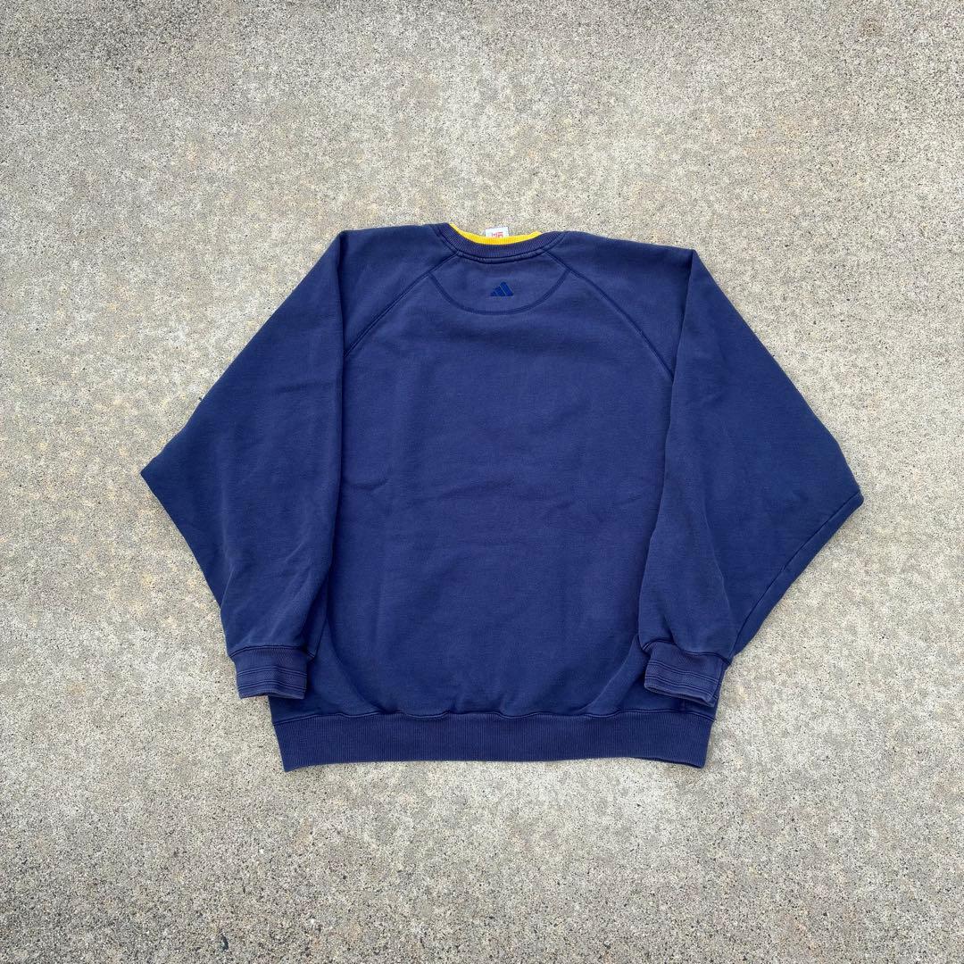 90s adidas golf vintage スウェット　ネイビー　L