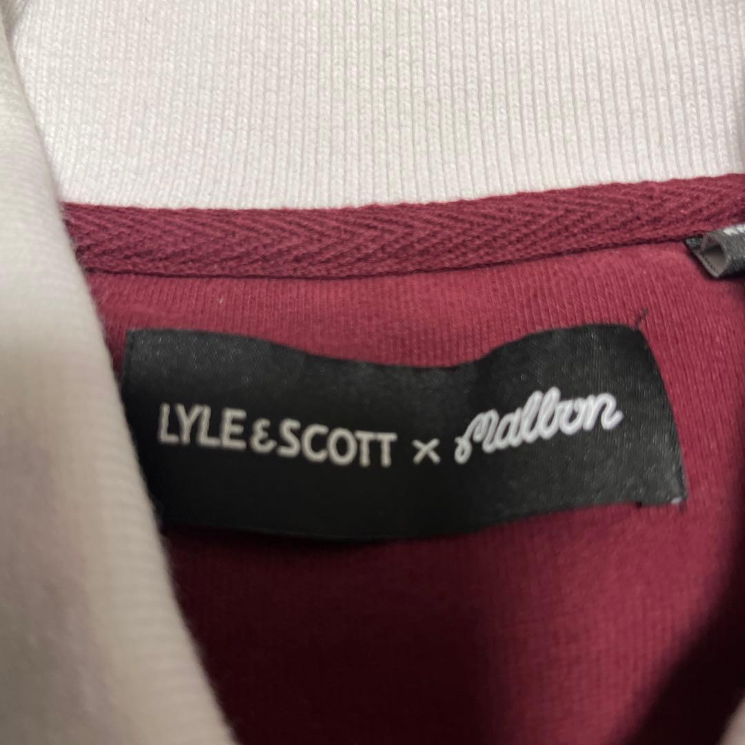 MALBON×L&S ゴルフ　長袖　ポロシャツ　S