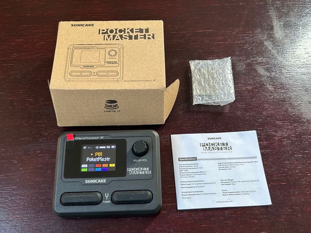 ギター Sonicake Pocket Master