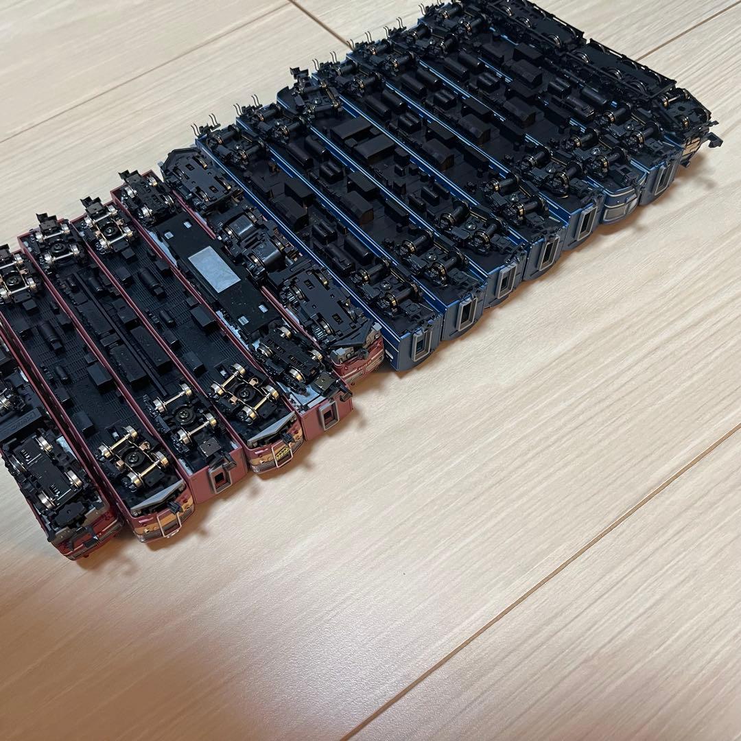 Nゲージ鉄道模型セット 収納ケース付き