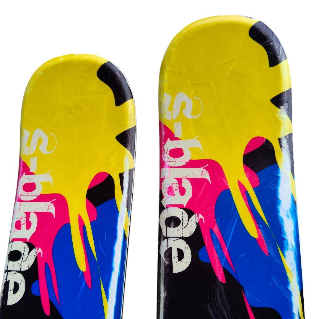 SALOMON 99cm ショートスキー板 ビンディング付