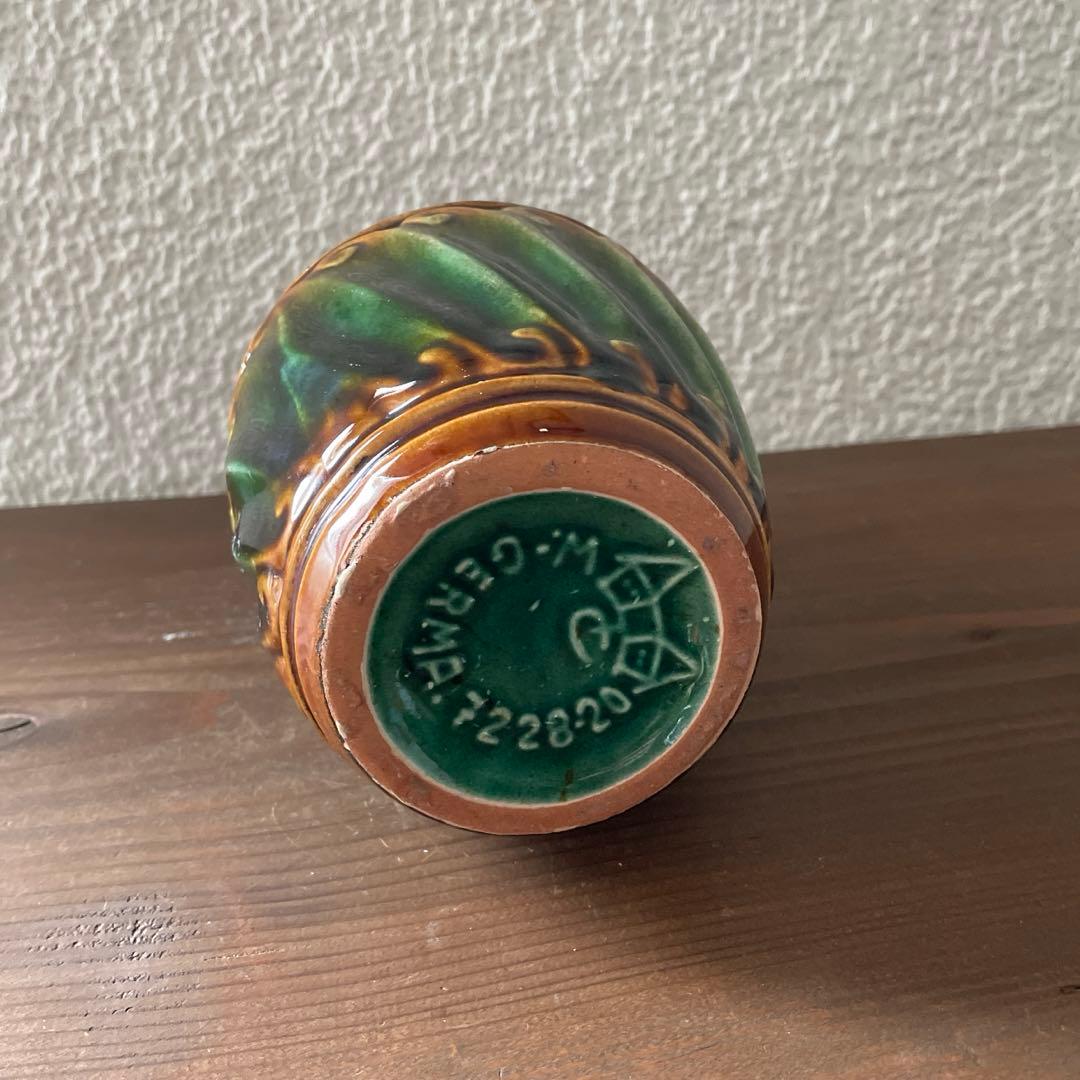 西ドイツ ヴィンテージ 陶器 フラワーベース