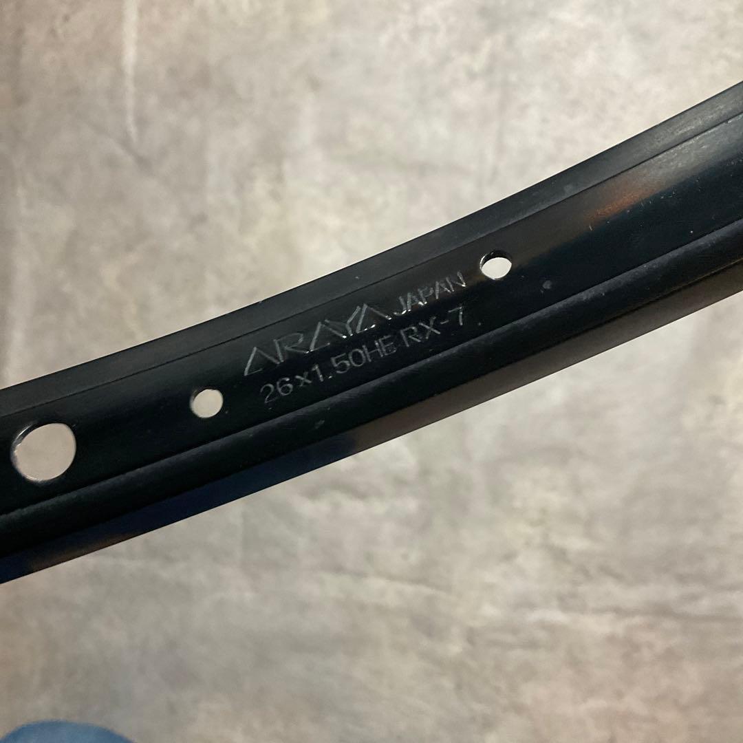 old mtb 80年代　アラヤ　araya RX-7 26インチリム