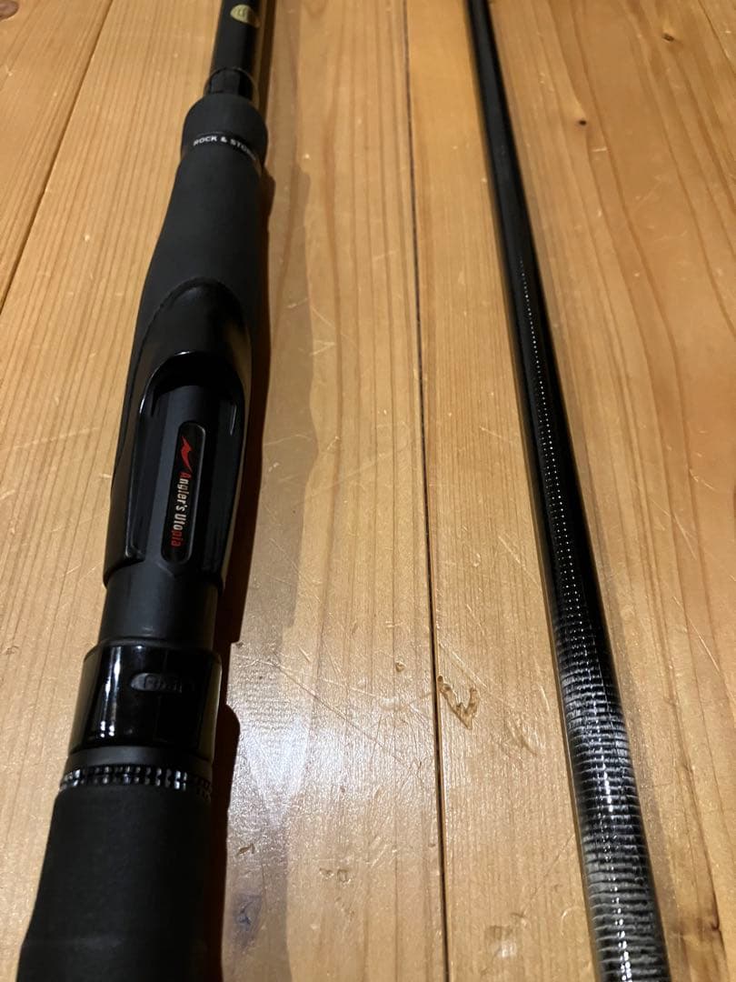 アピア　Foojinフージンr 110H ロック&ストーム　ヒラスズキ　ロッド
