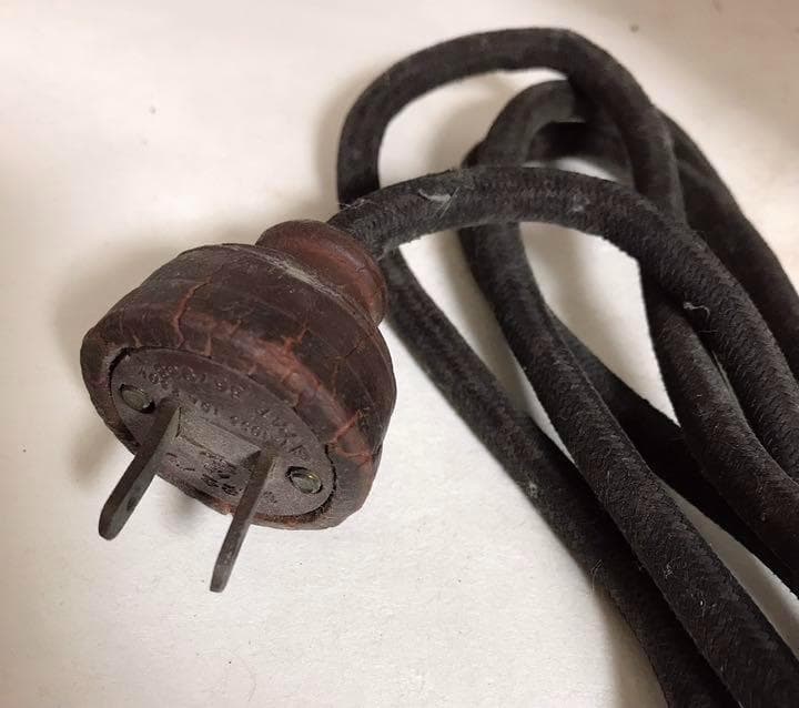 昭和レトロ 骨董品 丸型反射ストーブ オクダ電熱器製造所 オブジェ ジャンク品