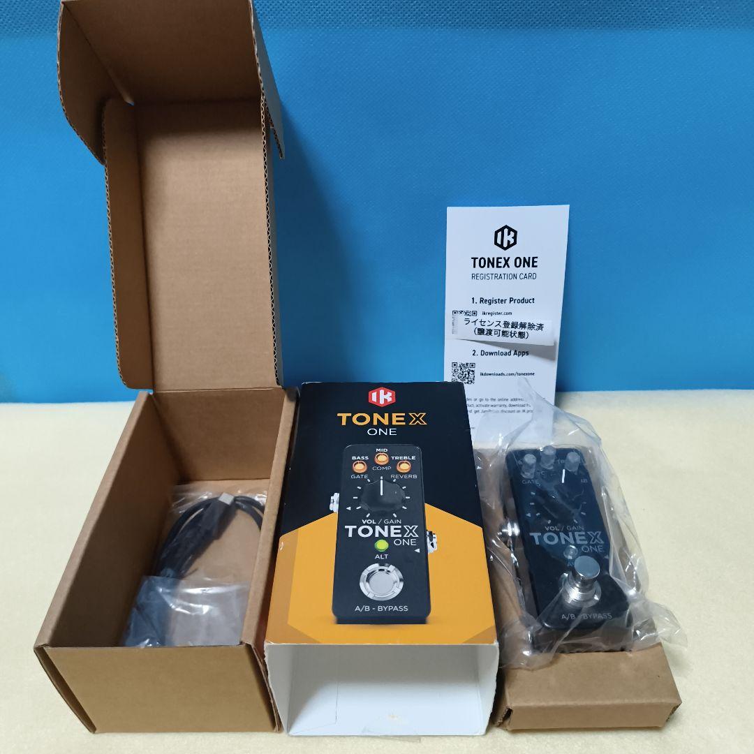 IK MULTIMEDIA TONEX ONE　エフェクター