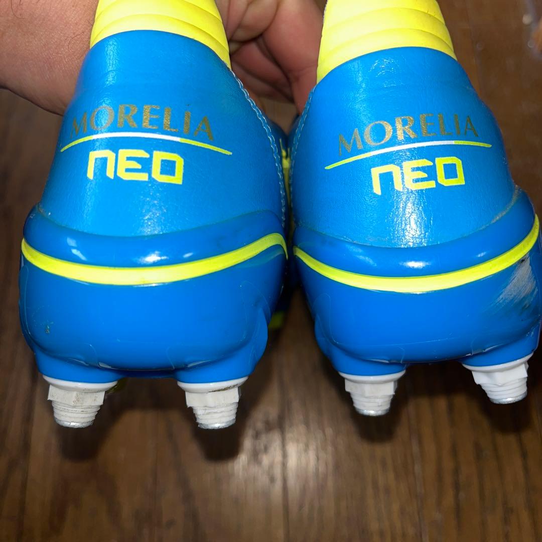 MORELIA NEO サッカーシューズ 青/黄色