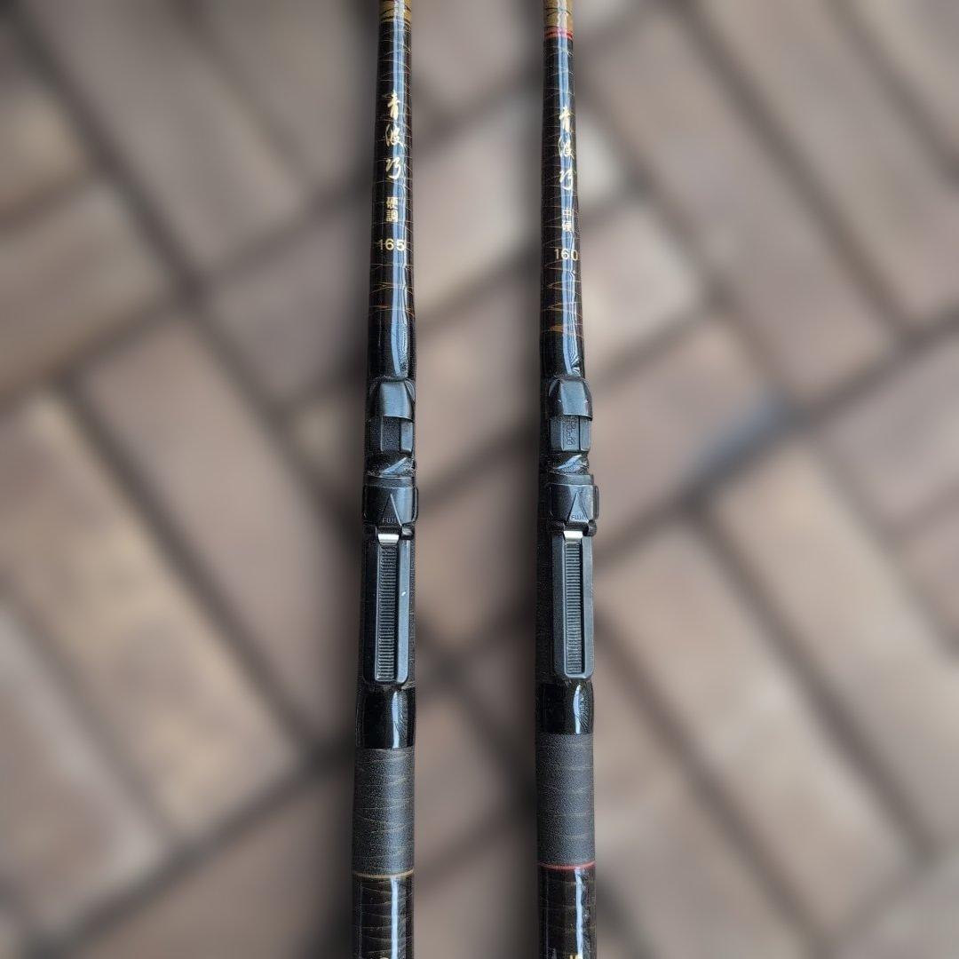 SHIMANO 青波巧 硬調165 ＆ 中硬160 2本