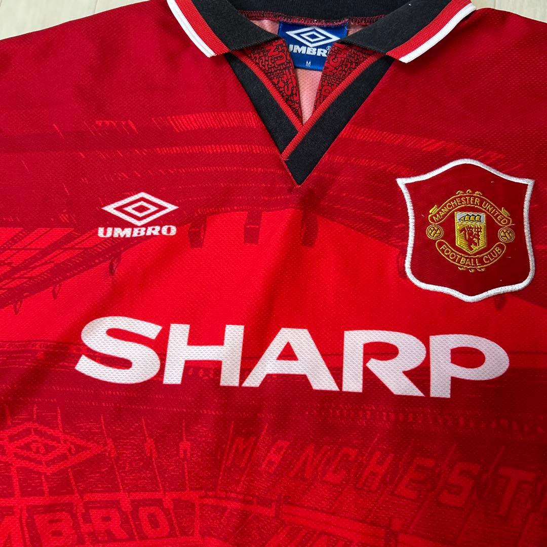 コ*ロ様 【当時物】マンチェスター・ユナイテッド Umbro 1996〜1997