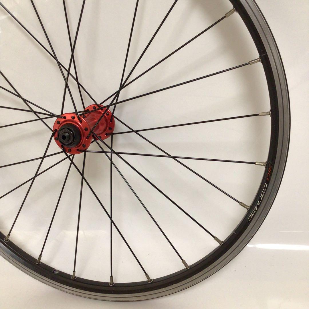 310 tarmac 20×16(451) アルミニウムホイール レッドハブ