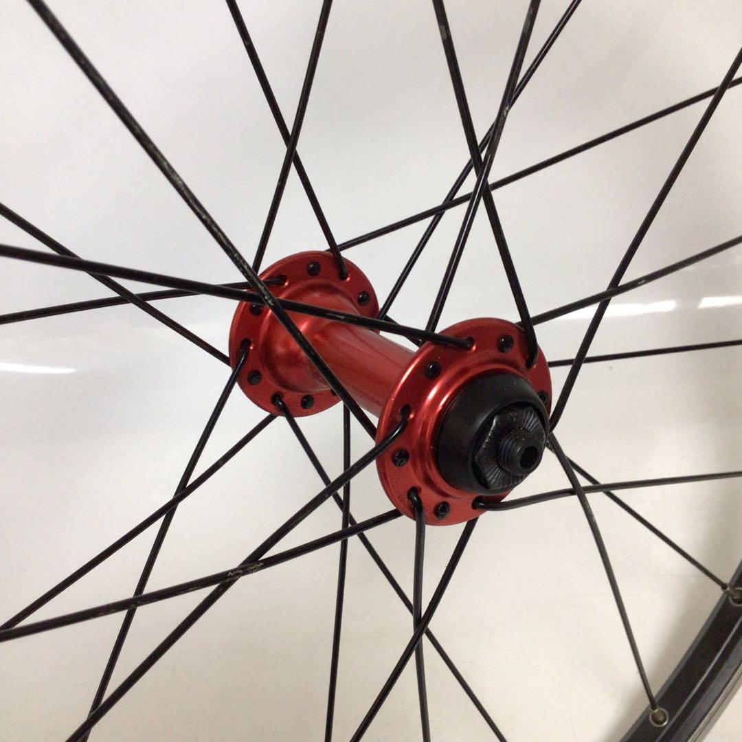 310 tarmac 20×16(451) アルミニウムホイール レッドハブ
