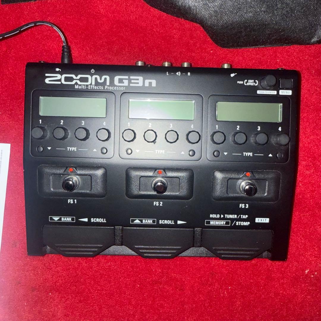 ZOOM G3n マルチエフェクター ギター アンプシミュレーター