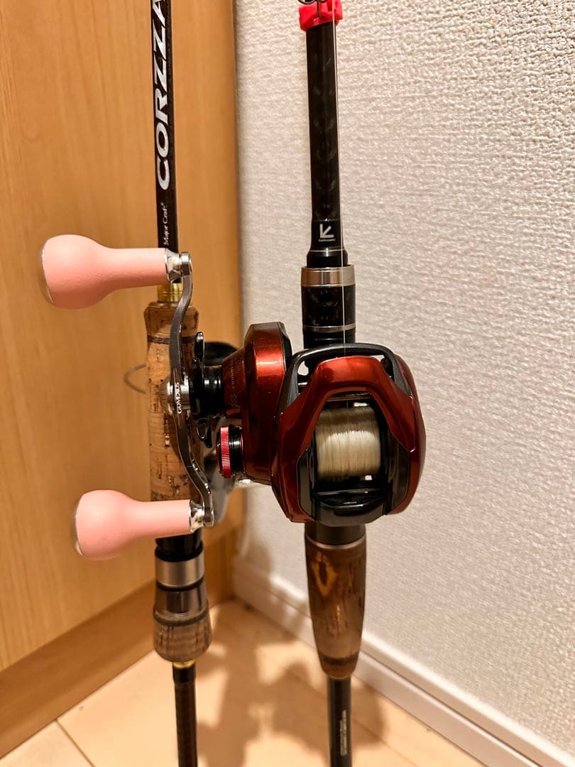 バス釣り　タックル　スピニング　ベイト