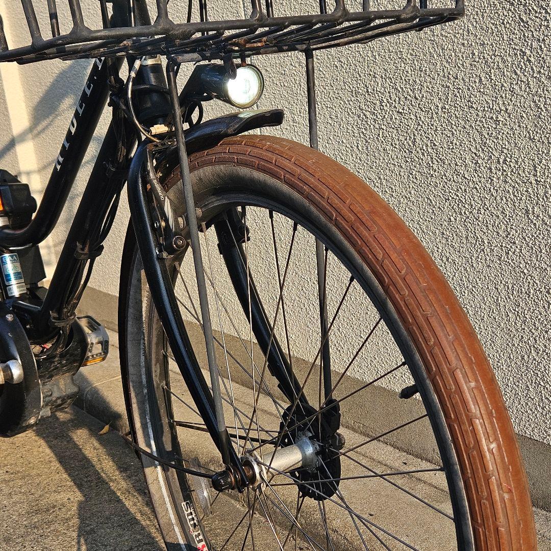 ハイディーII ♪ブリジストン♪電動アシスト自転車♪黒 HYDEE II♪リア