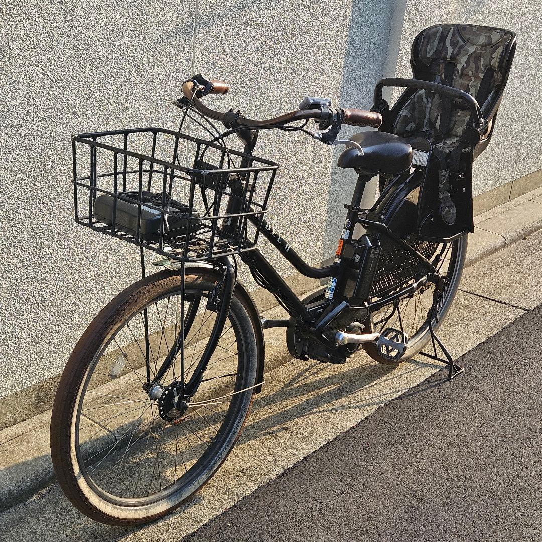 ハイディーII ♪ブリジストン♪電動アシスト自転車♪黒 HYDEE II♪リア