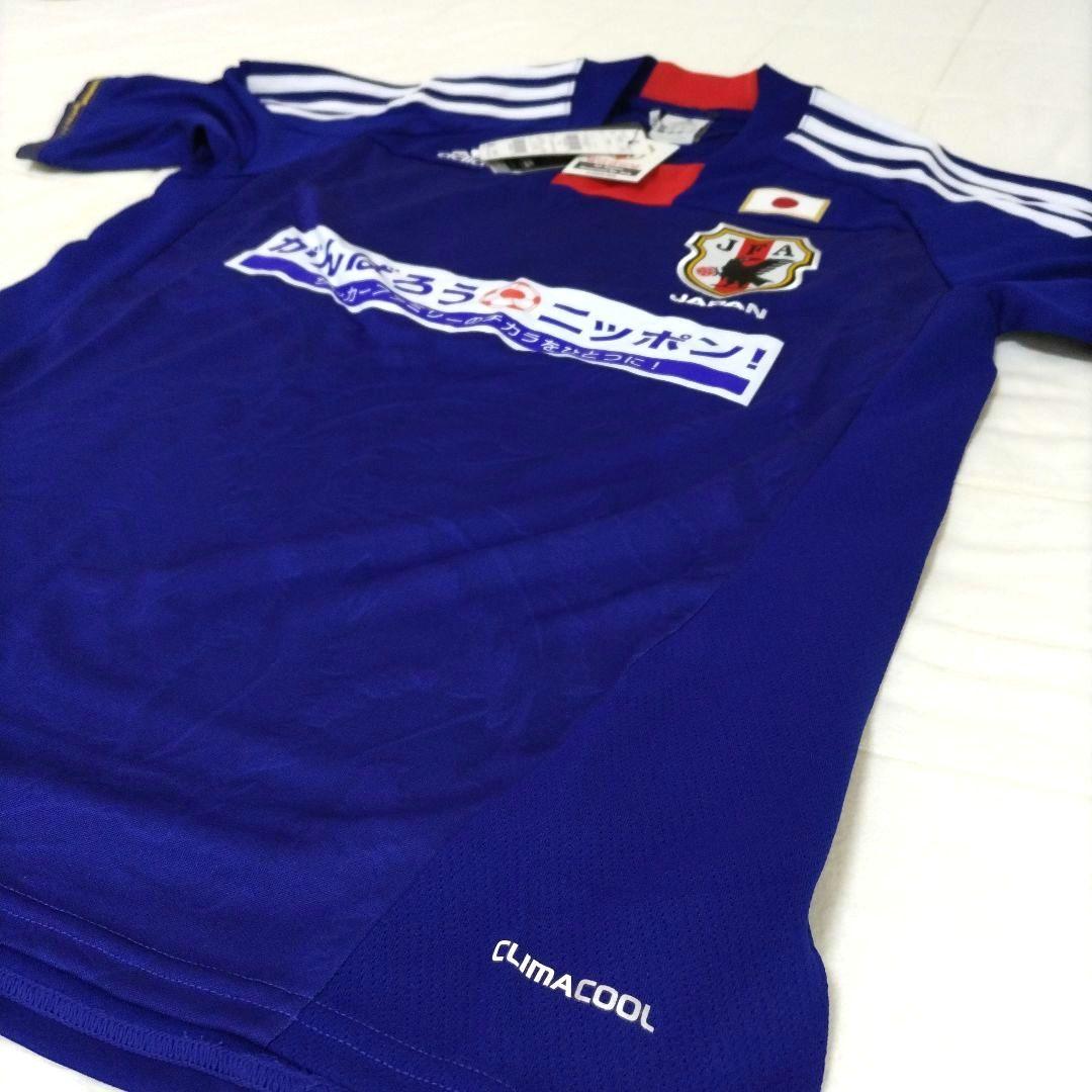 【即発送】サッカー日本代表ユニフォーム　Mサイズ　東日本大震災　値札付
