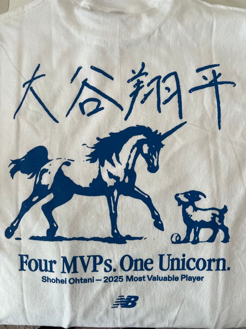 ニューバランス × 大谷翔平 記念グラフィックTシャツLサイズ　タグ付き