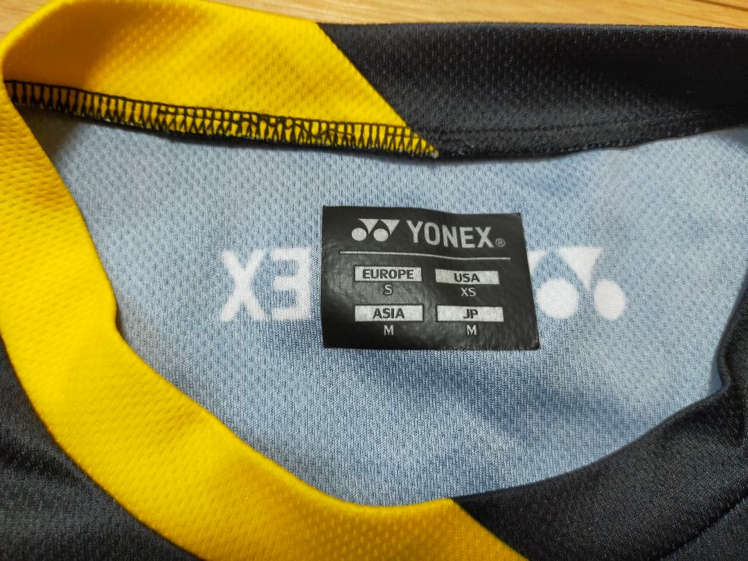 YONEX VOLTRAGE 限定Tシャツ M ブラック/イエロー