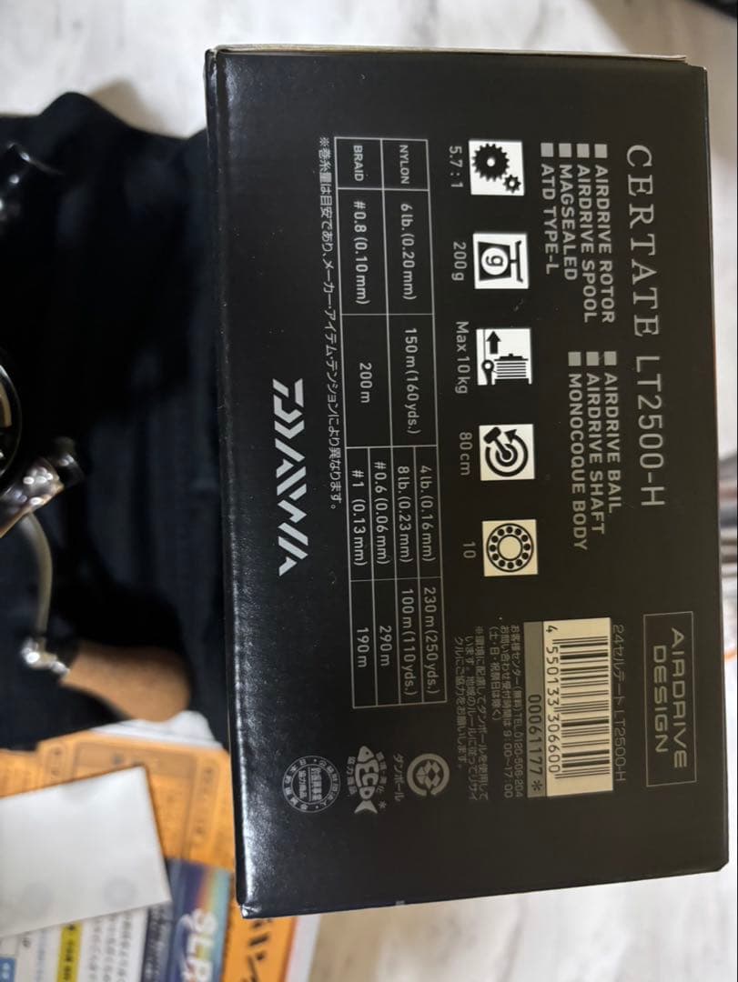DAIWA ダイワ スピニングリール 24セルテート LT2500-H美品