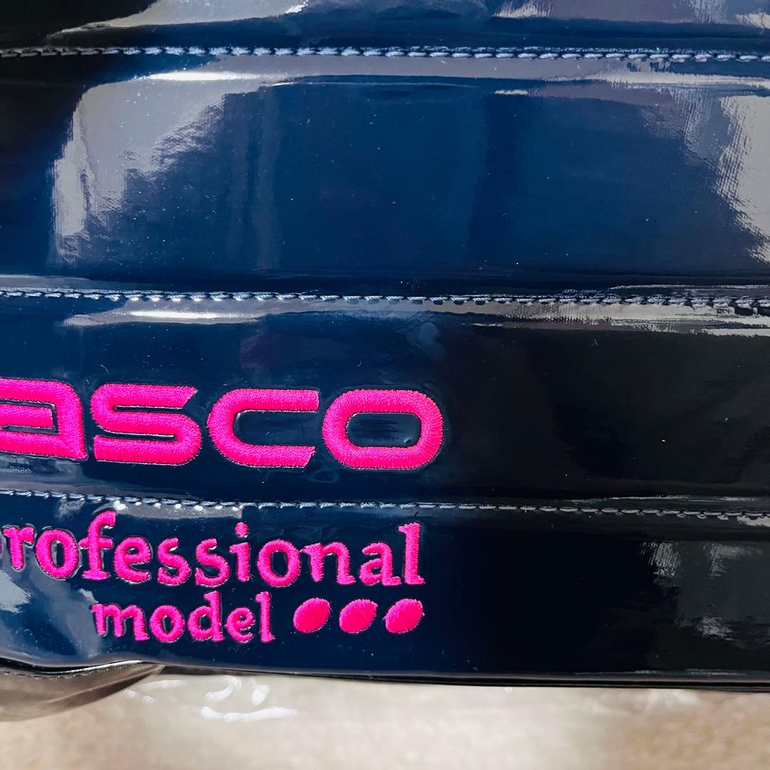 新品 メンズ kasco キャスコ ゴルフバッグ ゴルフ ネイビー エナメル