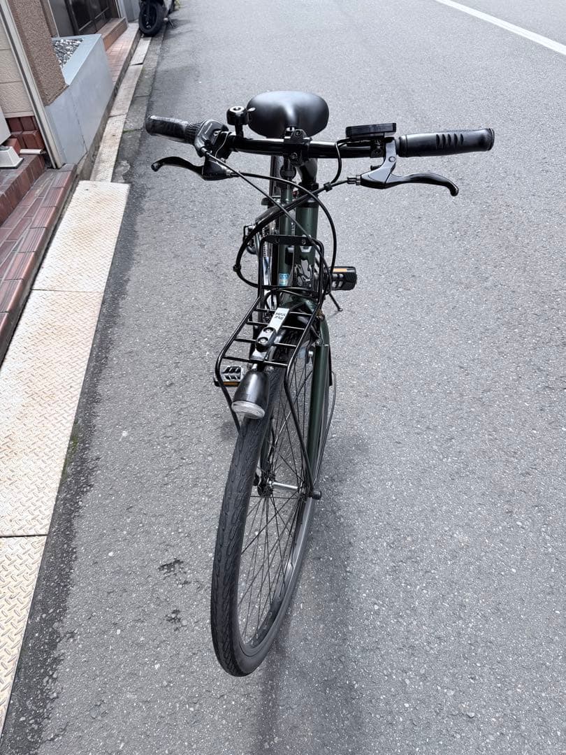大阪府　パナソニック　スポーツ　 電動アシスト自転車 オリーブグリーン