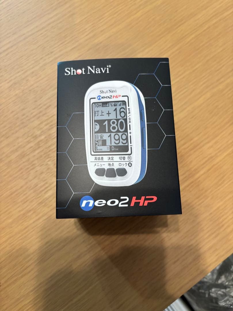【新品未開封】Shot Navi neo2 HP ゴルフ距離計測器 GPS