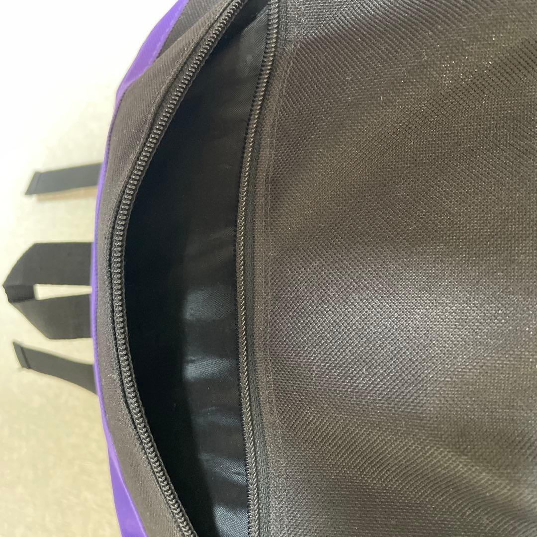 Supreme リュック　バックバック 黒/紫