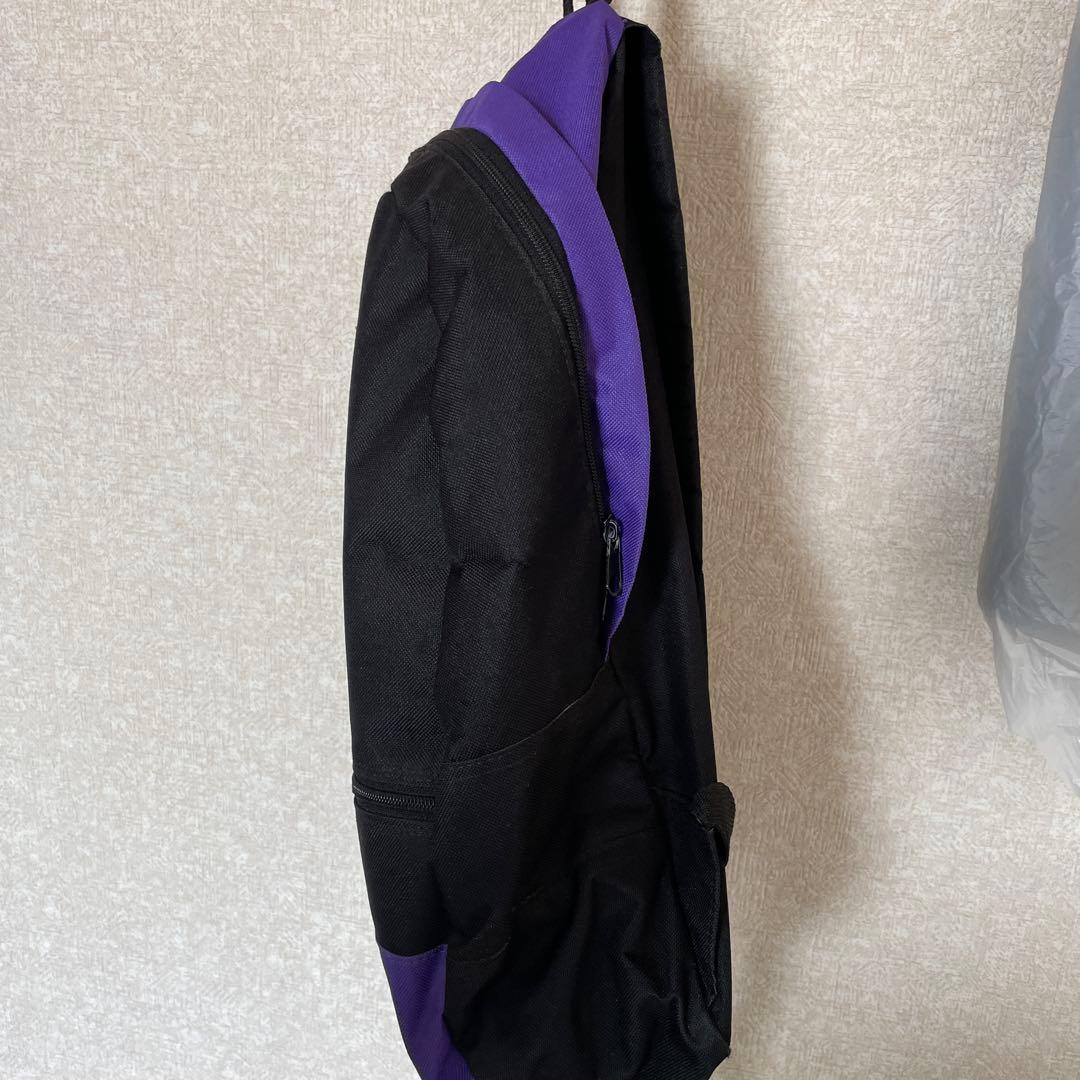 Supreme リュック　バックバック 黒/紫