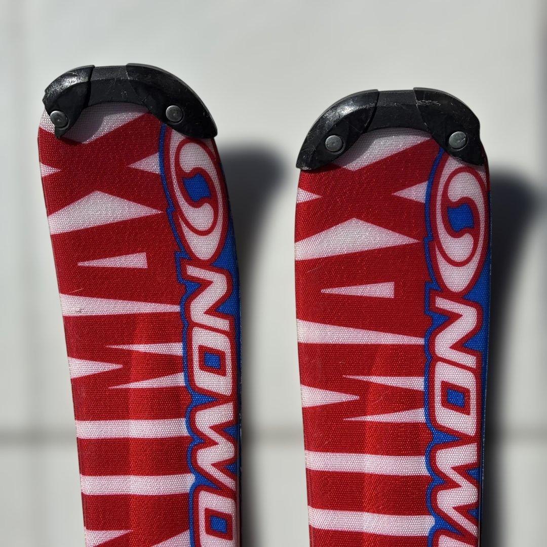 送料込み❗ salomon ショートスキー 専用ケース付き