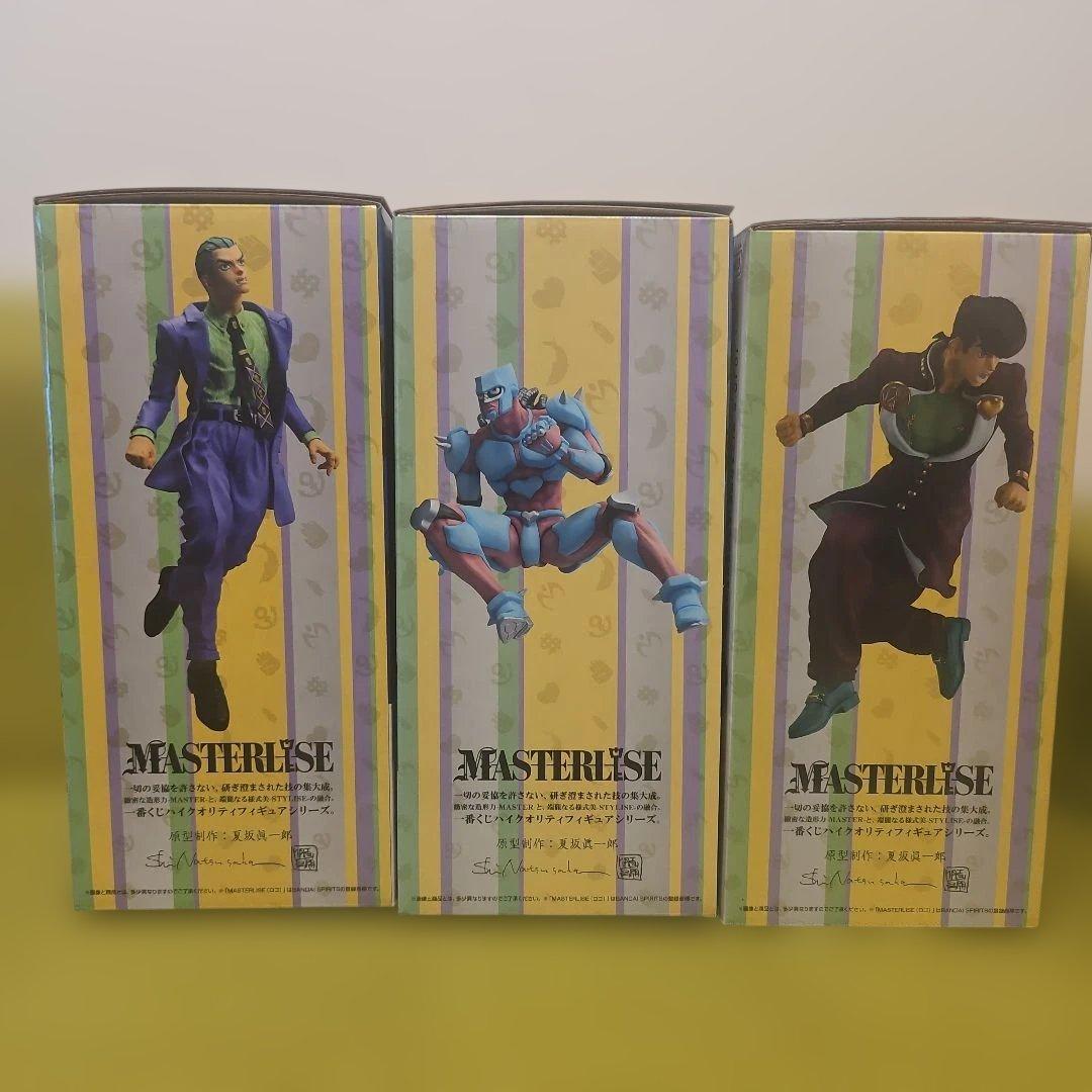 新品未開封品　ジョジョ MASTERLISE フィギュア A/B/C賞　+おまけ