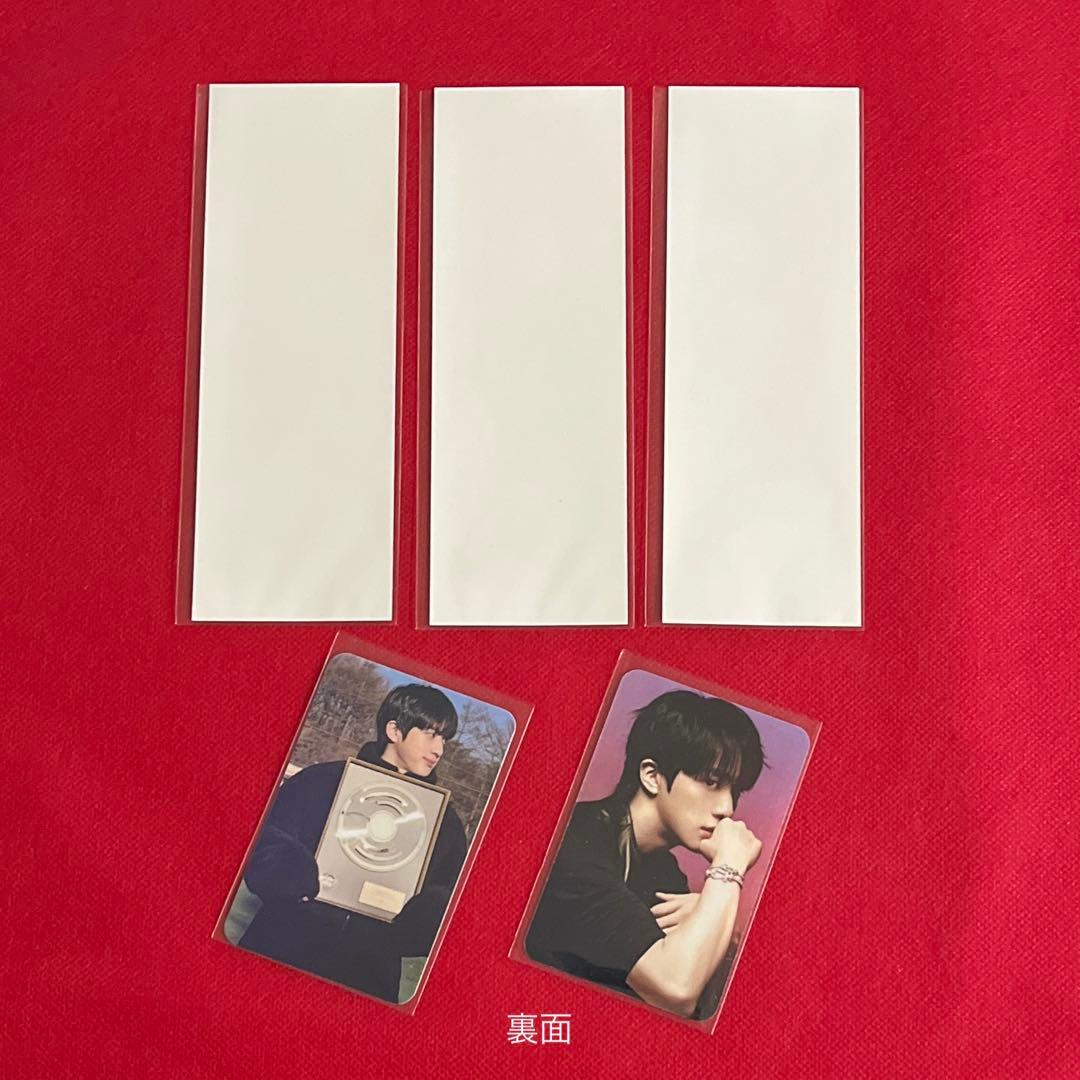 BTS ホログラム両面フォトカード・正方形両面フォト♡Jin