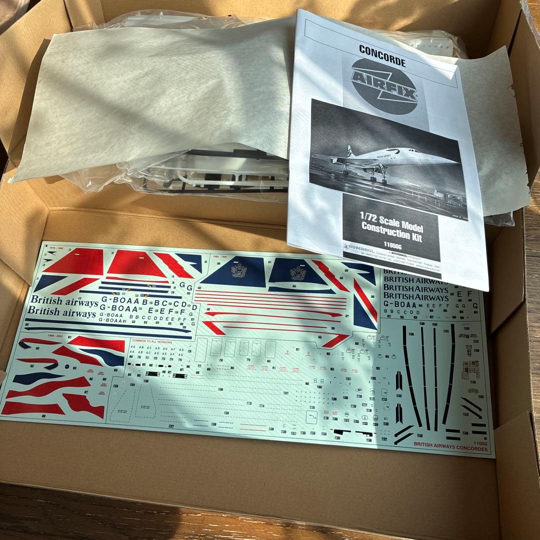 Airfix Concorde 1/72 コンコルド