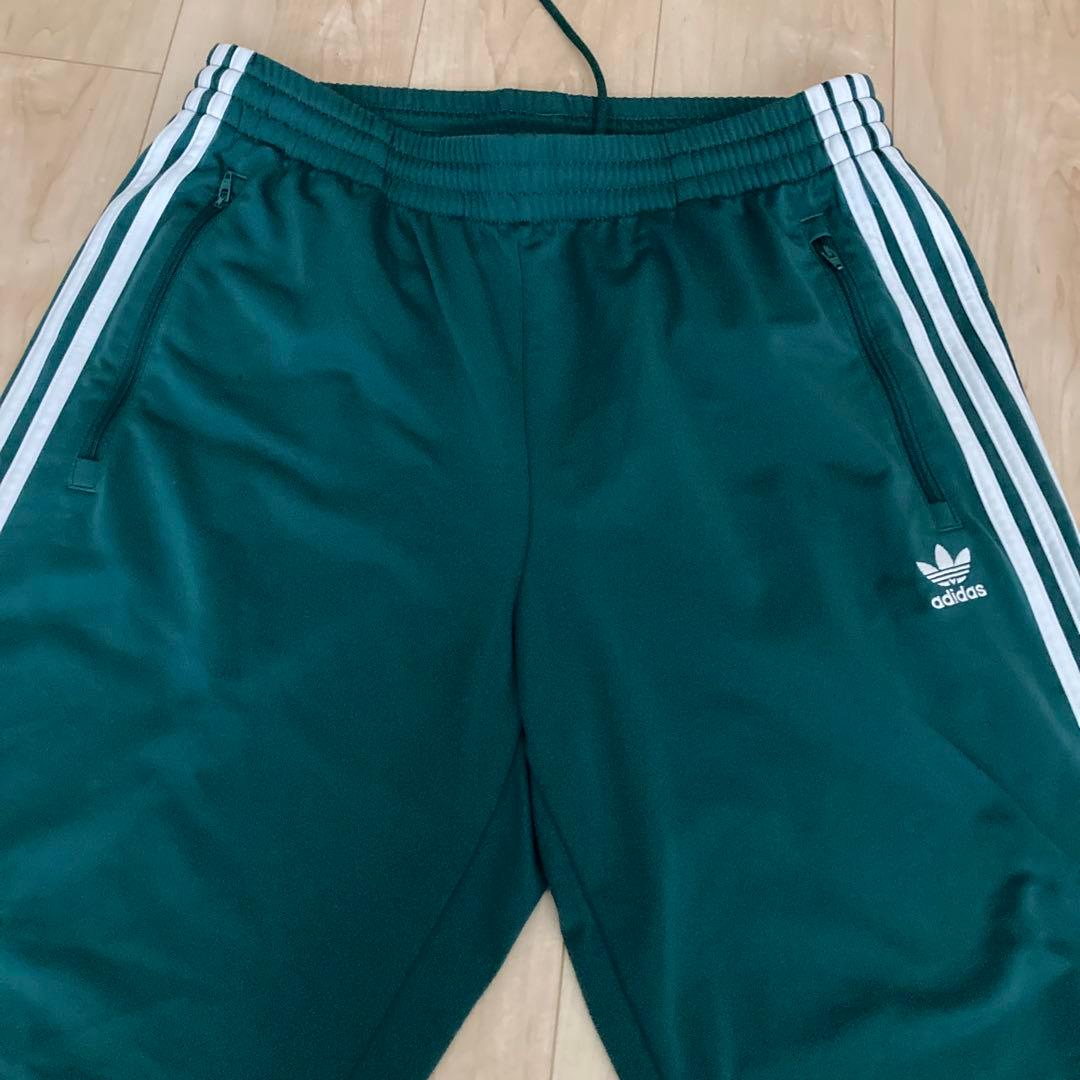 y2k常田大希adidasジャージトラックパンツダークグリーン深緑　2XLサイズ