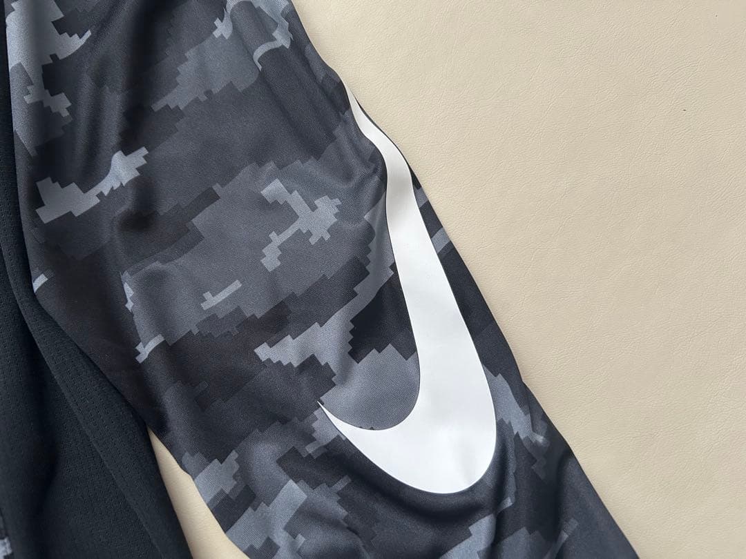 XL NIKE NFTB 長袖 カモ柄 ロングシャツ ナイキ プラシャツ