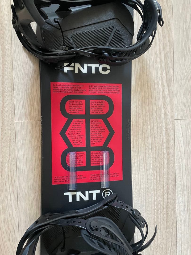 【美品】スノーボード一式　 FNTC TNTR 150cm ダブルキャンバー