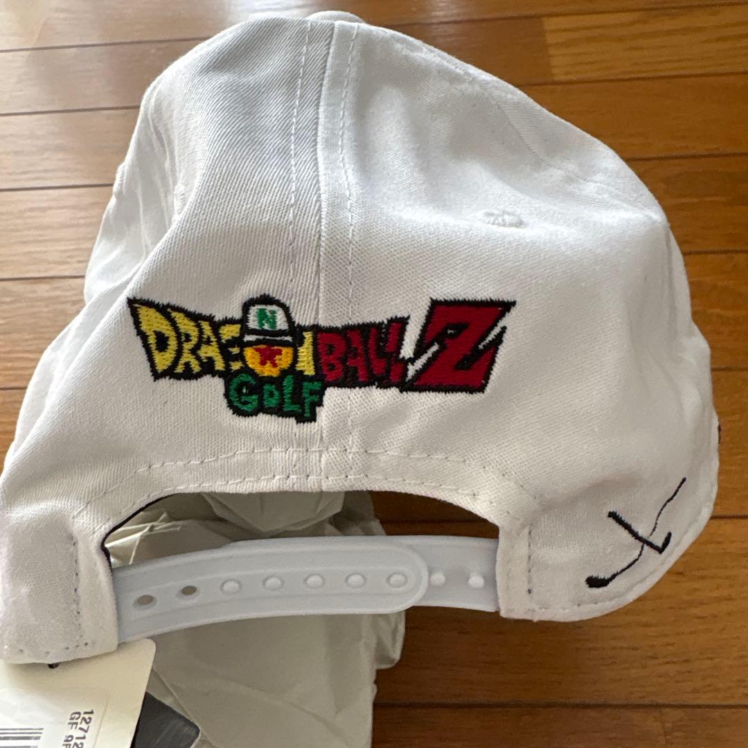 NEW ERAドラゴンボールZ 超サイヤ人　ゴルフキャップ　ホワイト　未使用