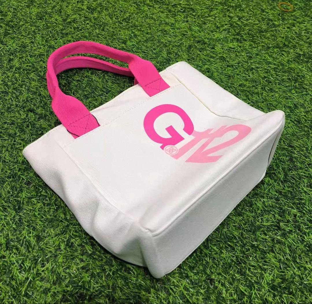 G/FORE トートバッグ ホワイト/ピンク　カートバッグ